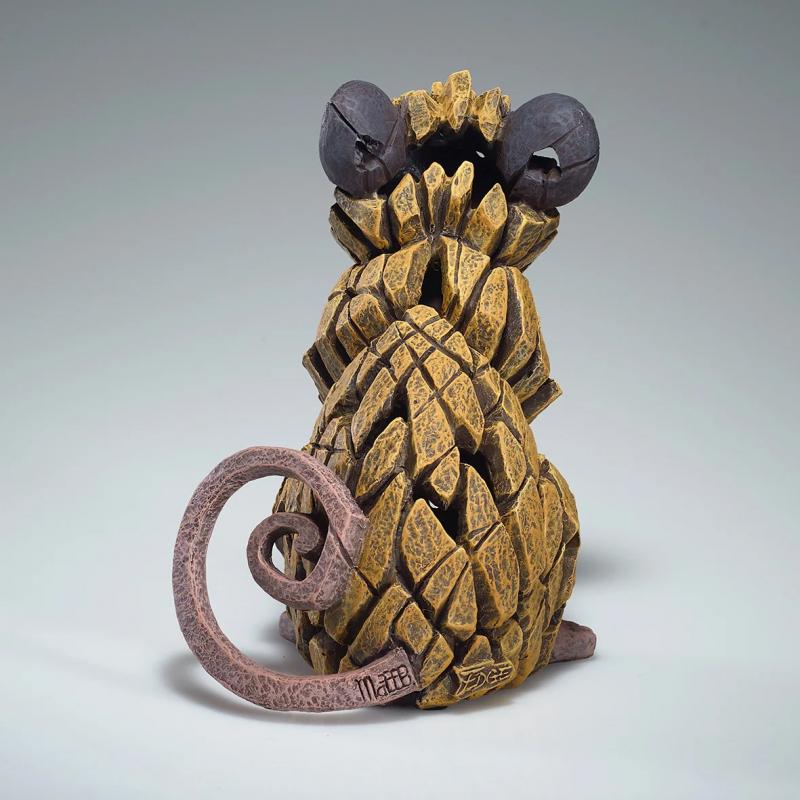 Field Mouse Sculpture - Natural Finish
